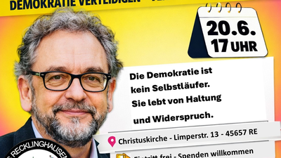 Veranstaltung Demokratie verteidigen - Verantwortung leben am 20. Juni 2026